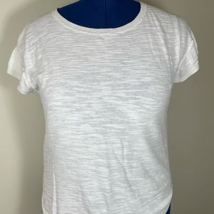 LOFT slub tee cap sleeve